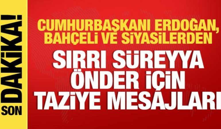Sırrı Süreyya Önder Yaşamını Yitirdi, Taziyeler Yağdı