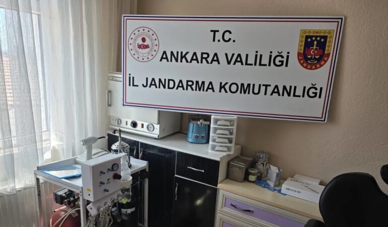 Sahte Diş Doktoruna Operasyon: 3 Milyon Lira Ele Geçirildi